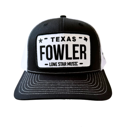 Hat- FOWLER License Plate