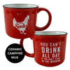 GIFT SHOP- Campfire Mug- Red Chicken- 13 oz.