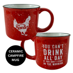 GIFT SHOP- Campfire Mug- Red Chicken- 13 oz.