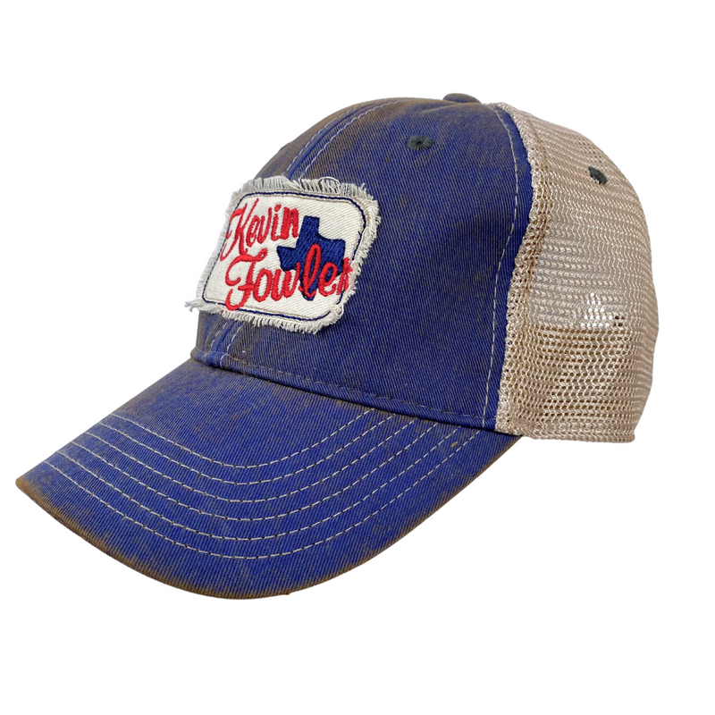Hat- Womens Blue Kevin Fowler
