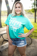 SALE- Ladies Shirt- Texas Forever- Green