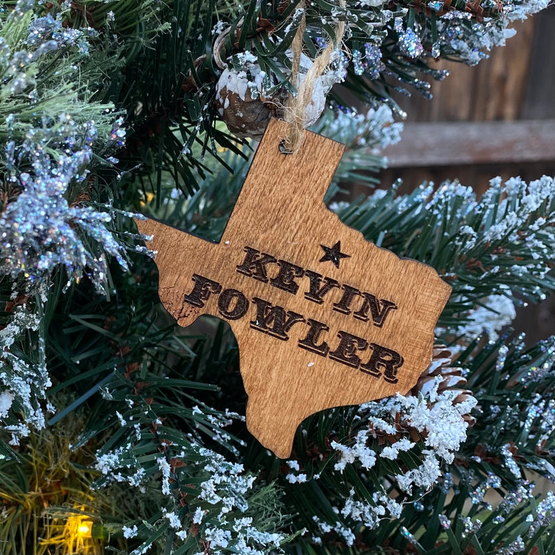 Ornament- Texas Kevin Fowler