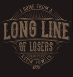 SALE- Tshirt- Long Line of Losers